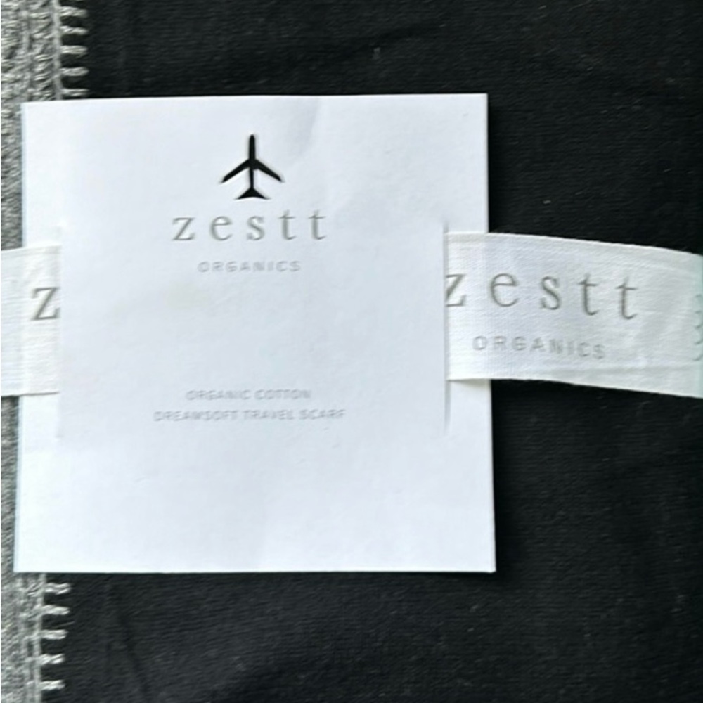 Zestt Organics 100% Organic Cotton Dreamsoft Travel Scarf